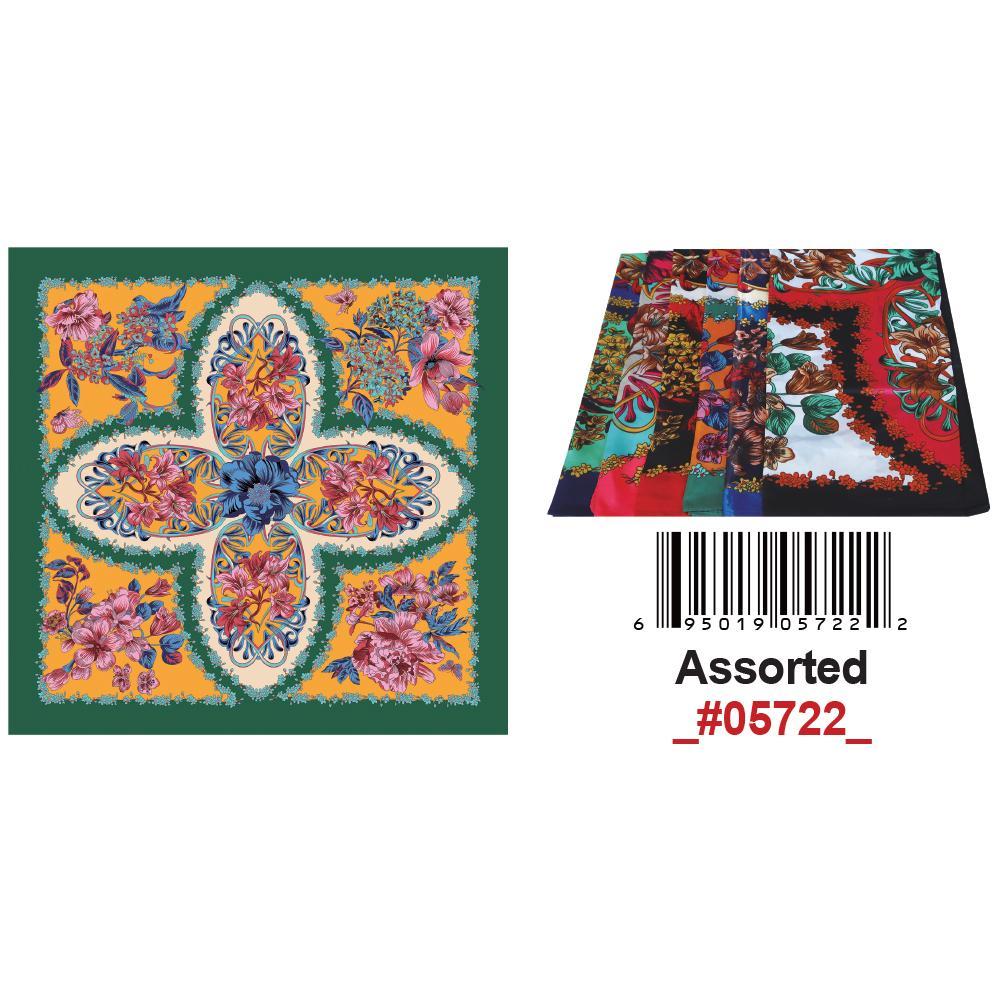Satin Silky Scarf 35" X 35"