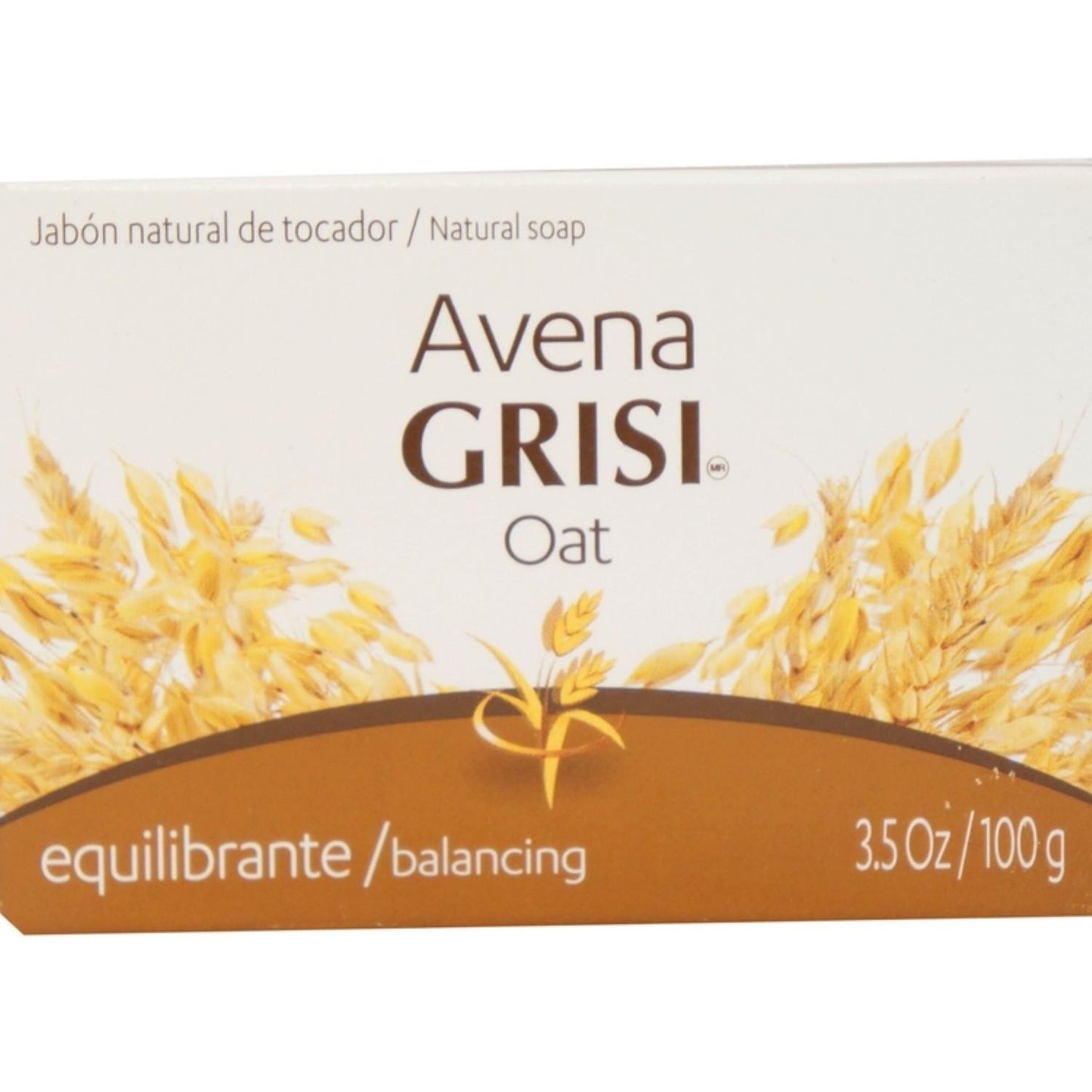 Avena Grisi Natural Oat Soap Balancing With including ingredients 3.5 Oz.
