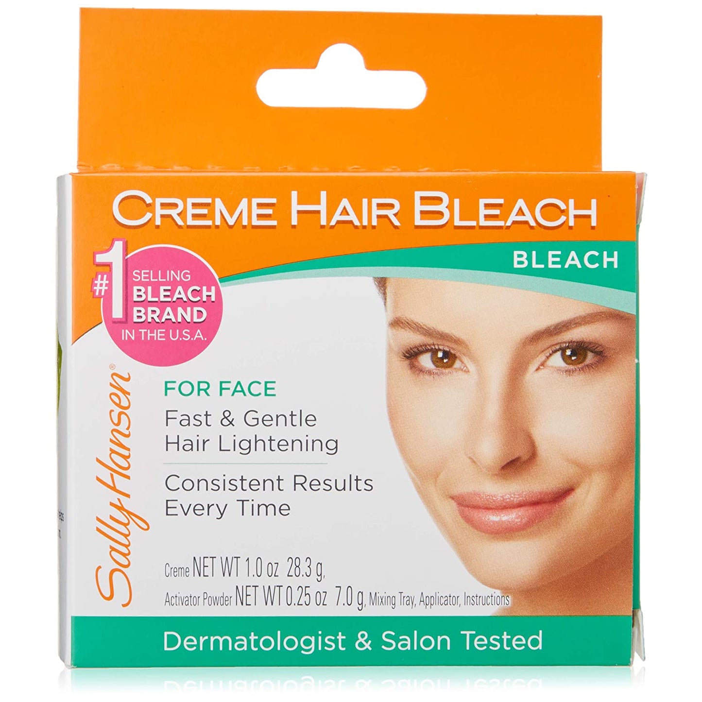 Sally Hanson Creme Hair Bleach For Face 1 Oz.