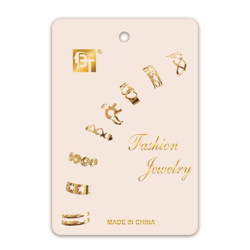 8Pc Ring Set