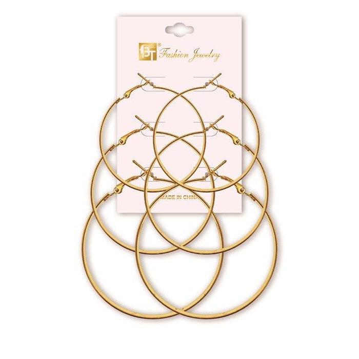 3 Pairs Earrings Array