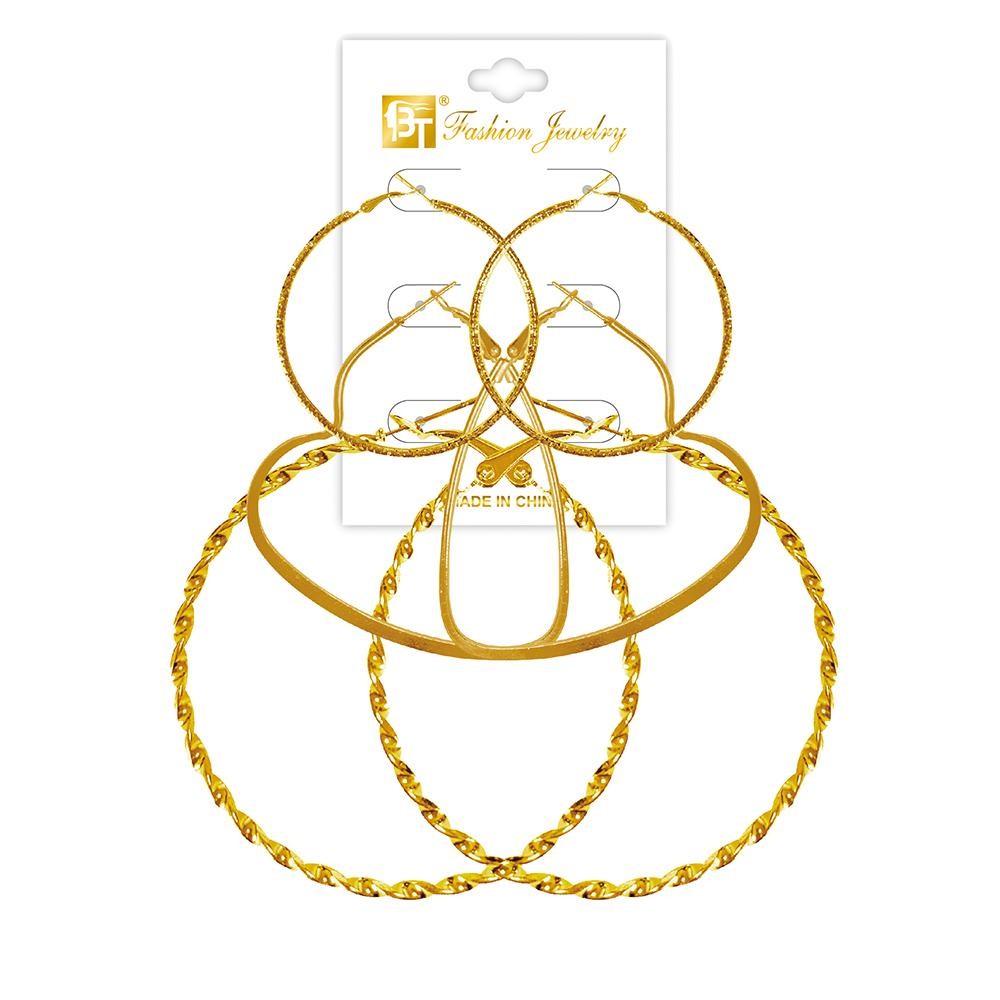 3 Pairs Earrings
