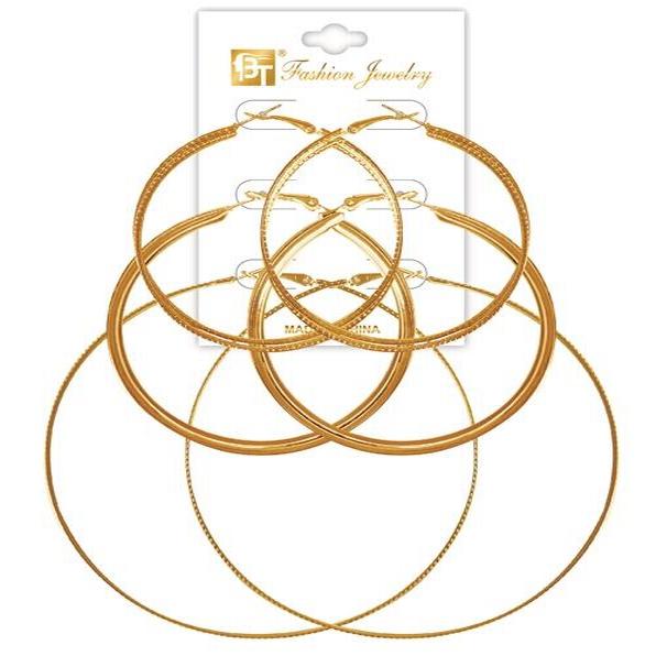 3 Pair Earrings