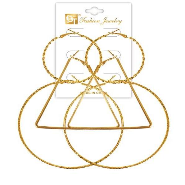 3 Pair Earrings