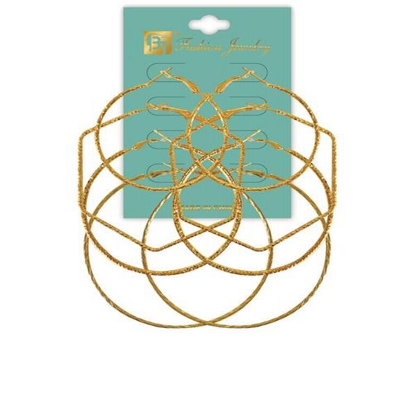 4 Pair Earrings