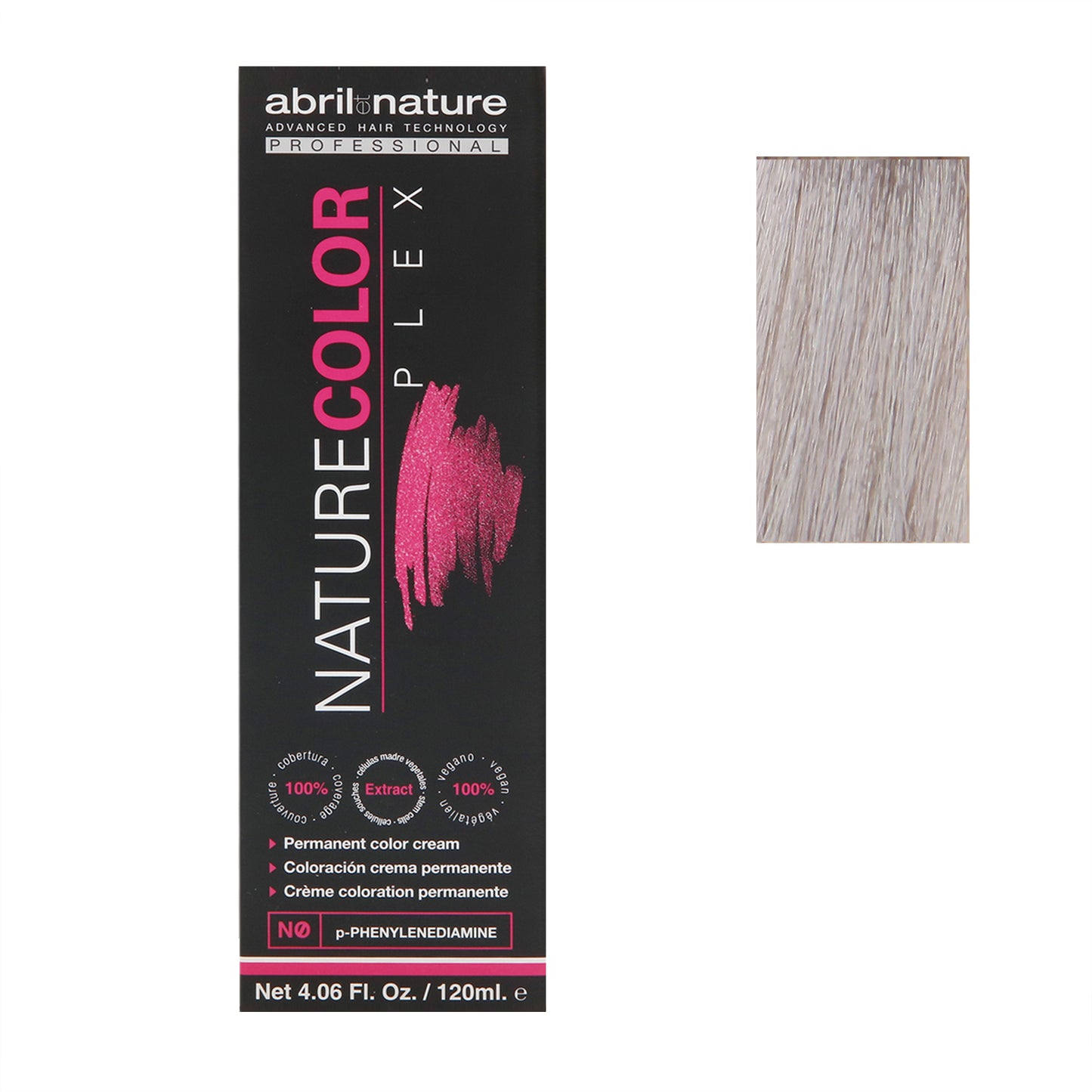 Abril Nature Plex Color 10.21 ,Iridescent,Silver,4.05 Oz.