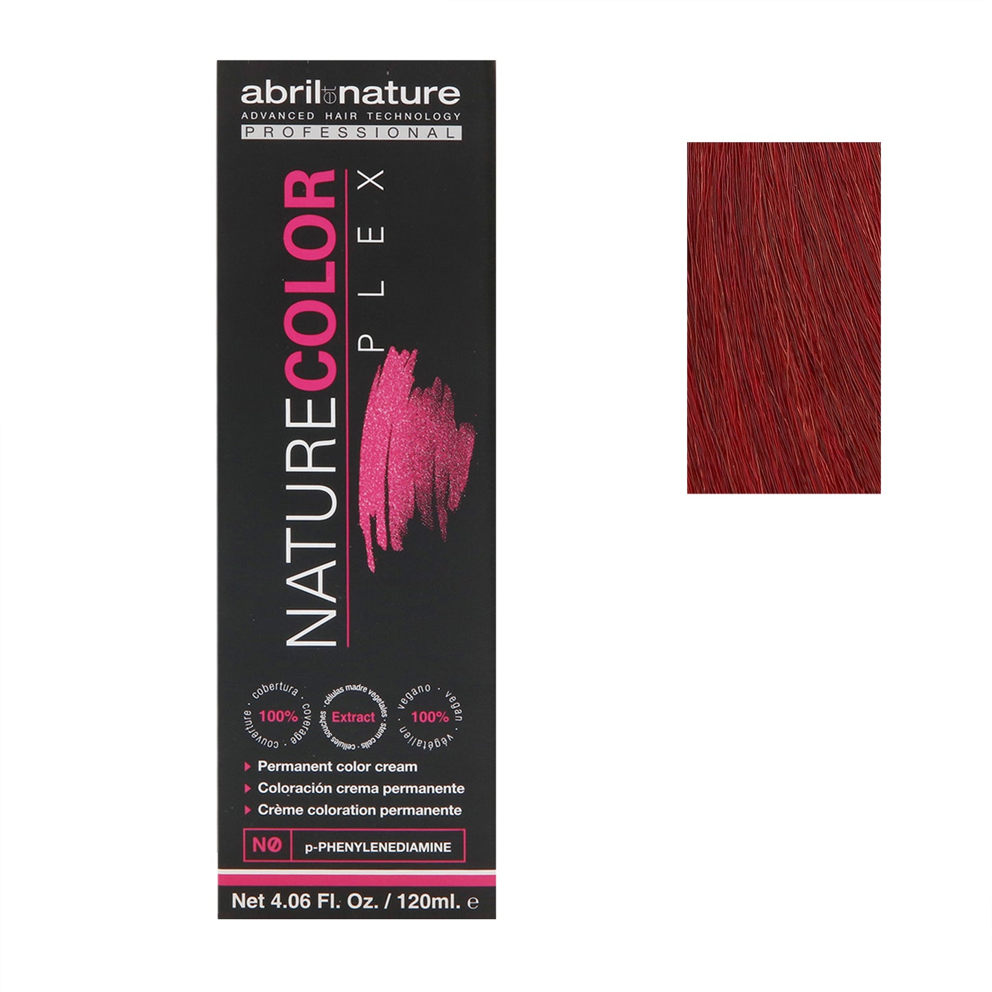 Abril Nature Plex Color 6.6 ,Red,Purple,4.05 Oz.