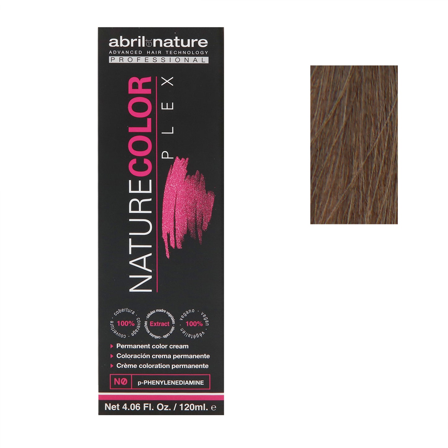 Abril Nature Plex Color 6L ,Luxe Base,Brown,4.05 Oz.