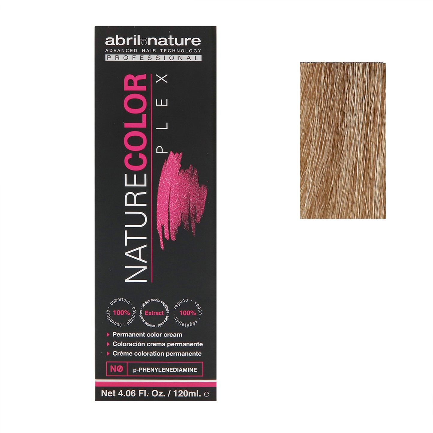 Abril Nature Plex Color 8.93 ,Warm Brown,Brown,4.05 Oz.