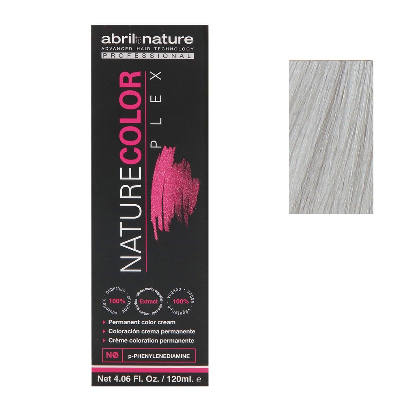 Abril Nature Plex Color 9.18 ,Blue Gray,Silver,4.05 Oz.
