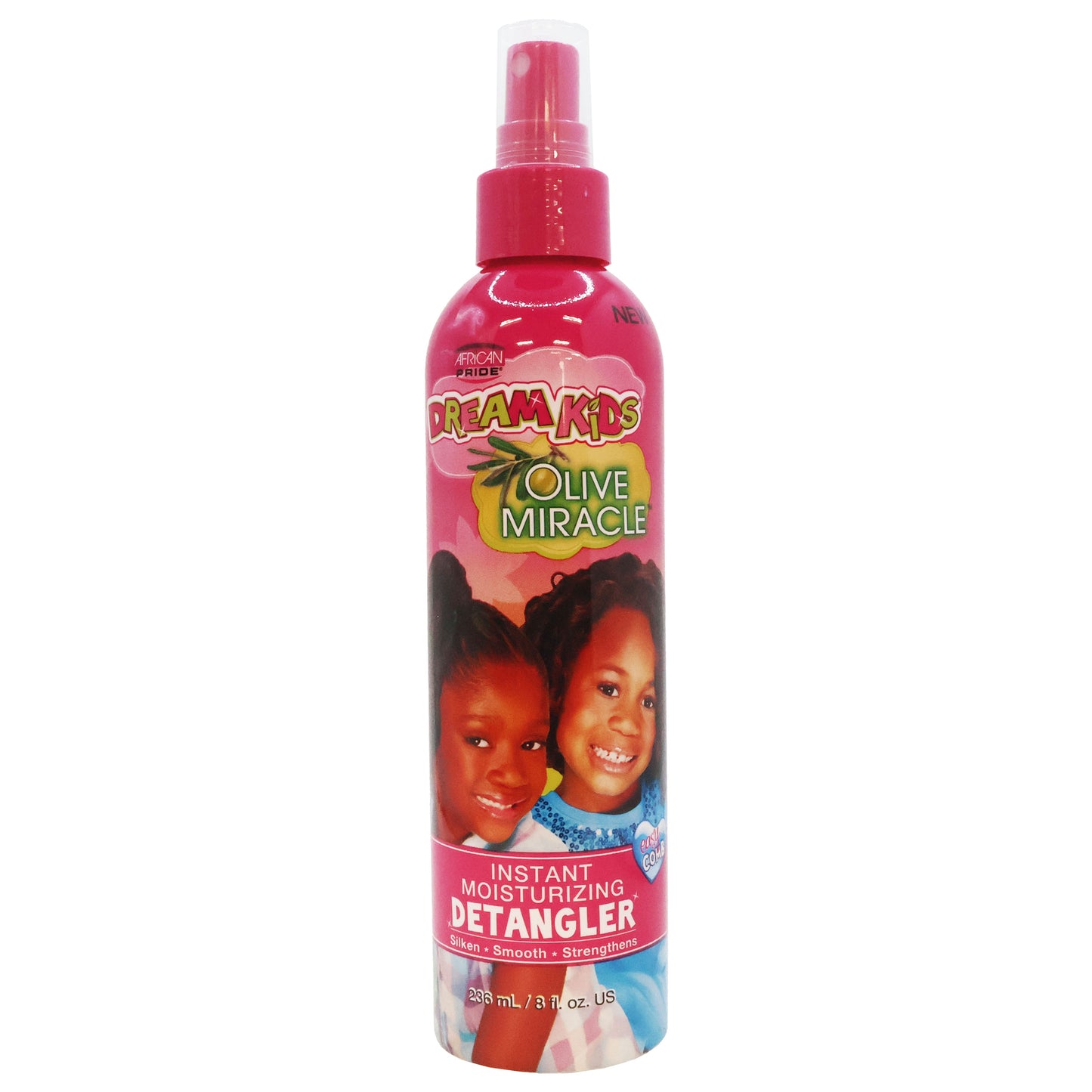 African Pride Dream Kids Olive Miracle Detangler, 8 Oz.