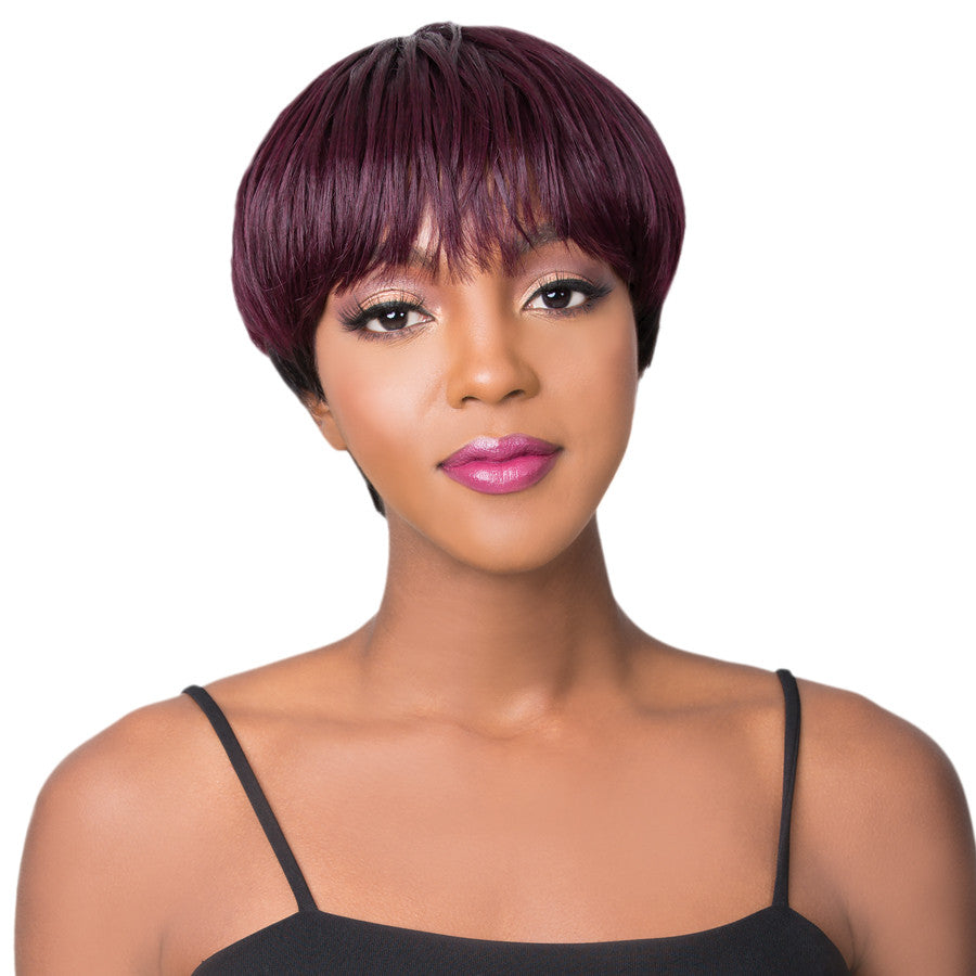 100% Human Brazilian Hair Wig Tata,Tt99j/1b