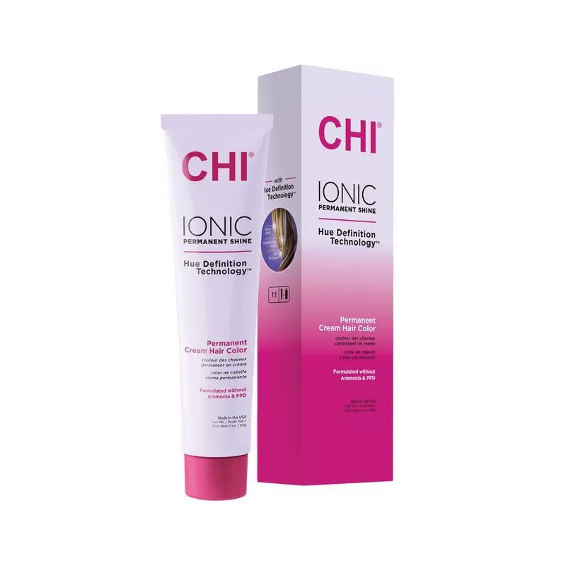 CHI Ionic Permanent Shine Cream Hair Color,UL-12A,Ultra Light Silver