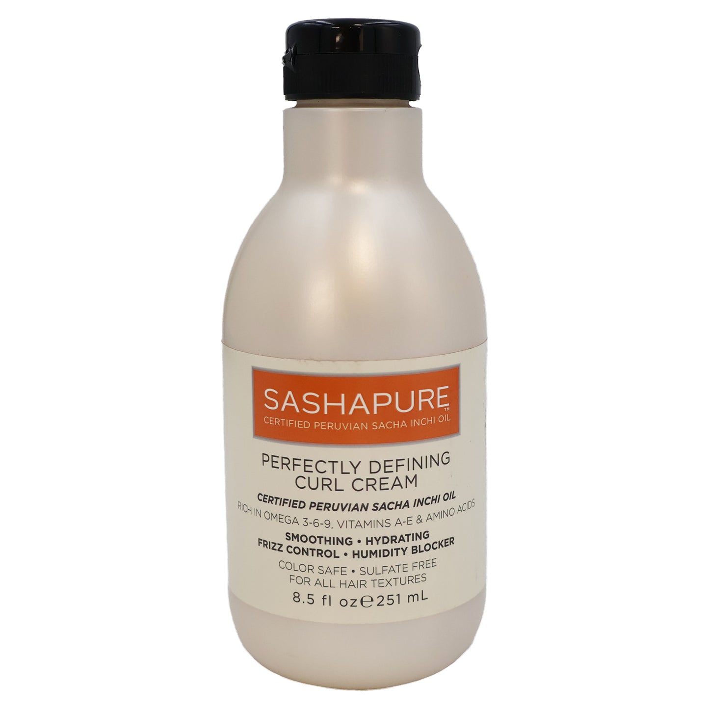 Sashapure Perfectly Defining Curl Cream, 8.5 Oz
