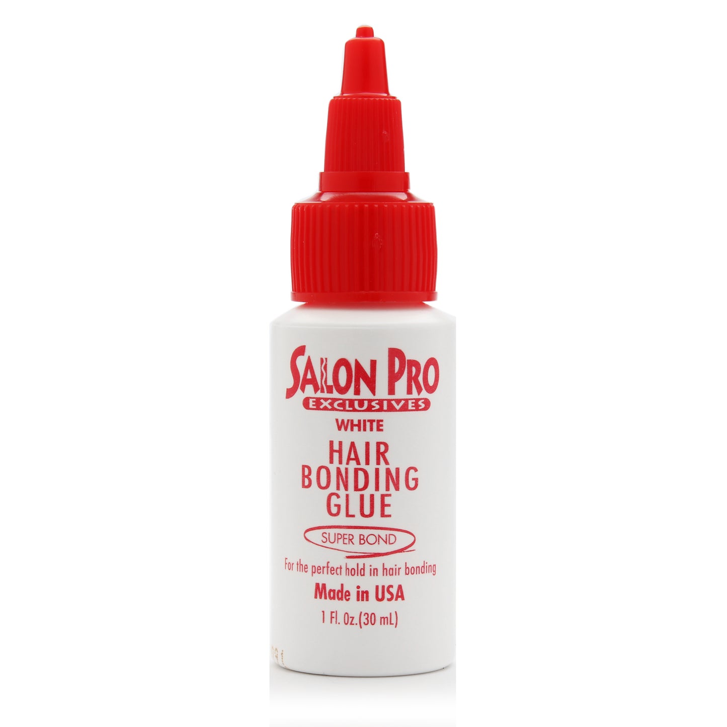 Salon Pro White Hair Bonding Glue Super Bond, 1 Oz.