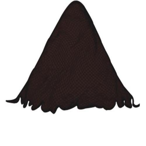 1Pack Cotton Triangle Hair Nets 12 Pcs Bulk Pack Dark Brown
