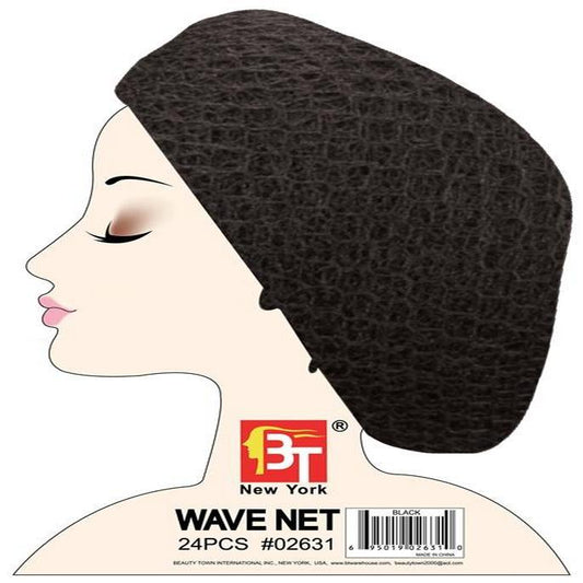 1Pack Wave Net 2/Dz Head Display Black