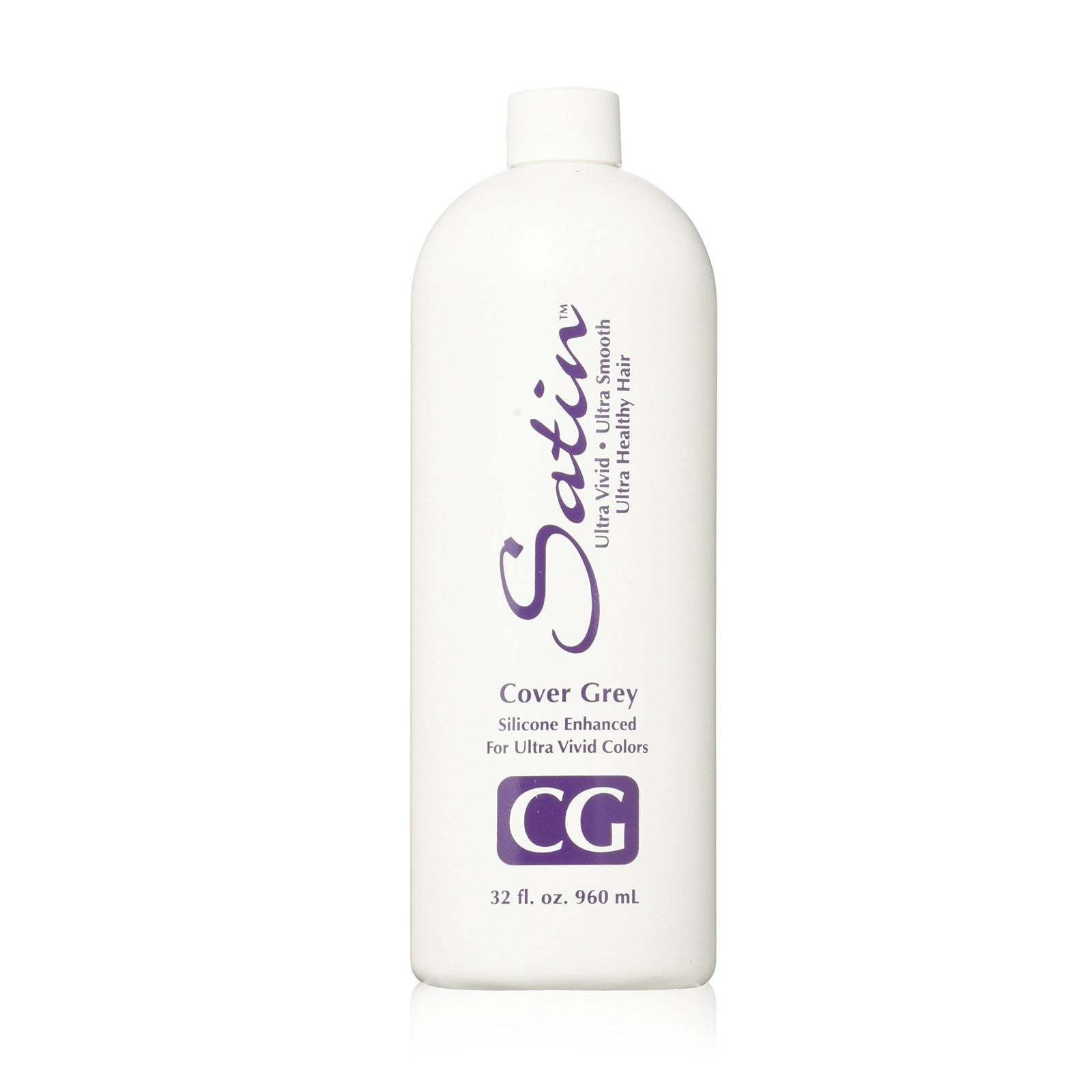 Satin Oxide Cover Grey Silicone Enhanced For Ultra Vivid Colors 32 oz