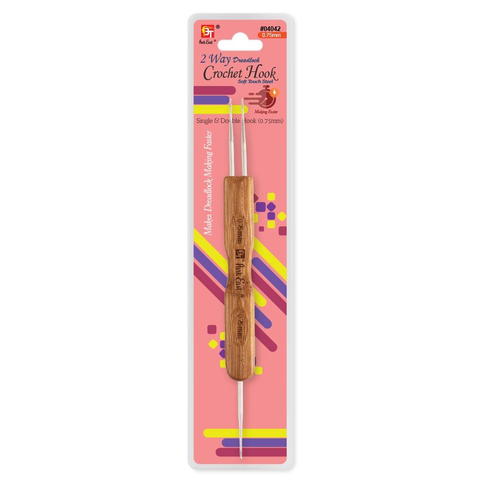 2 Way Dreadlock Crochet Hook-Single & Double Hook 0.75Mm