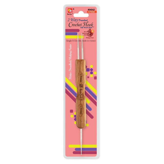 2 Way Dreadlock Crochet Hook-Single & Double Hook 0.75Mm