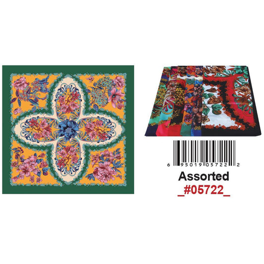 Satin Silky Scarf 35" X 35"