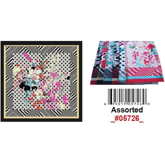Satin Silky Scarf 35" X 35"