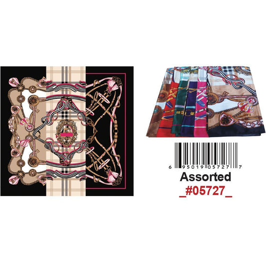 Satin Silky Scarf 35" X 35"