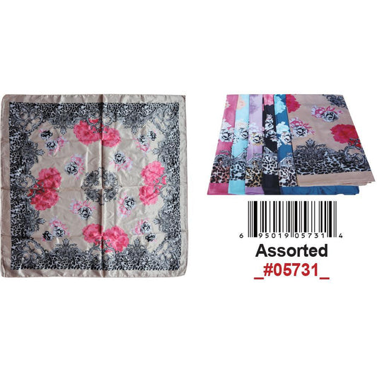 Satin Silky Scarf 35" X 35"