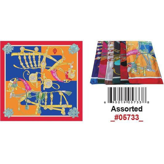 Satin Silky Scarf 35" X 35"