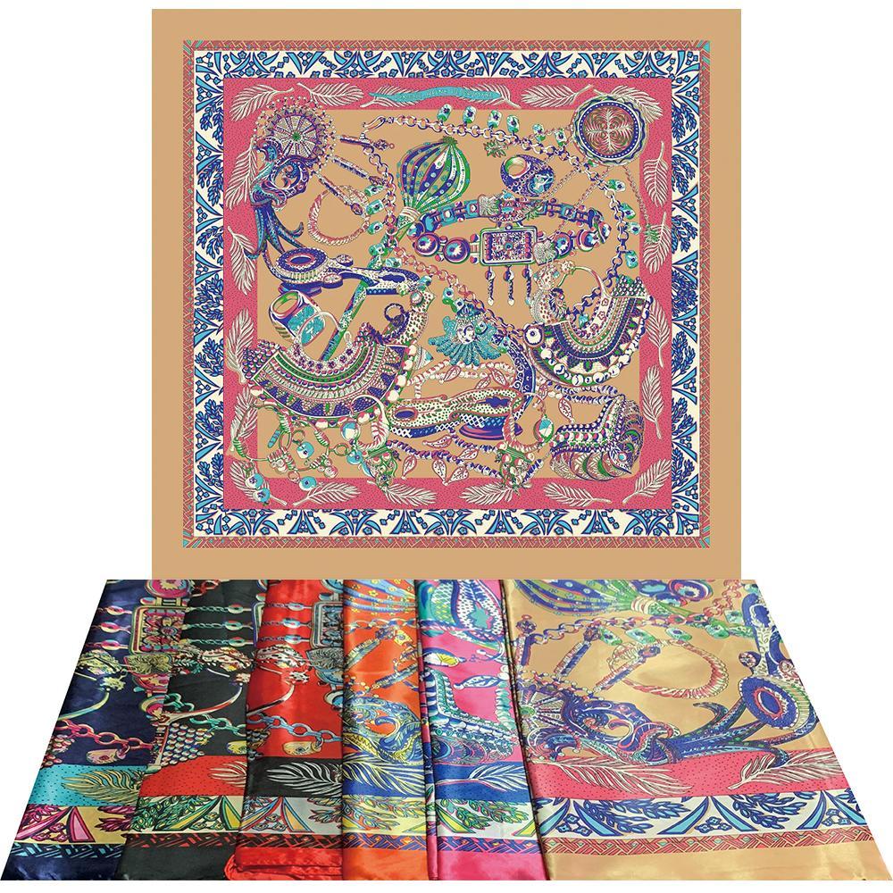 Satin Silky Scarf 35" X 35"