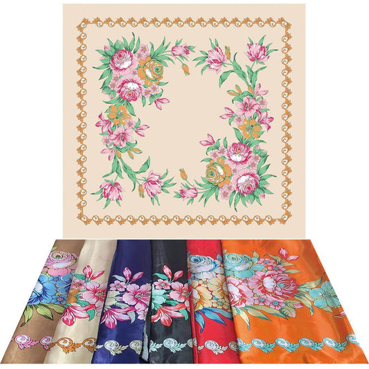 Satin Silky Scarf 35" X 35"