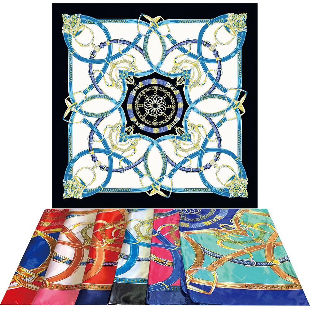 Satin Silky Scarf 35" X 35"