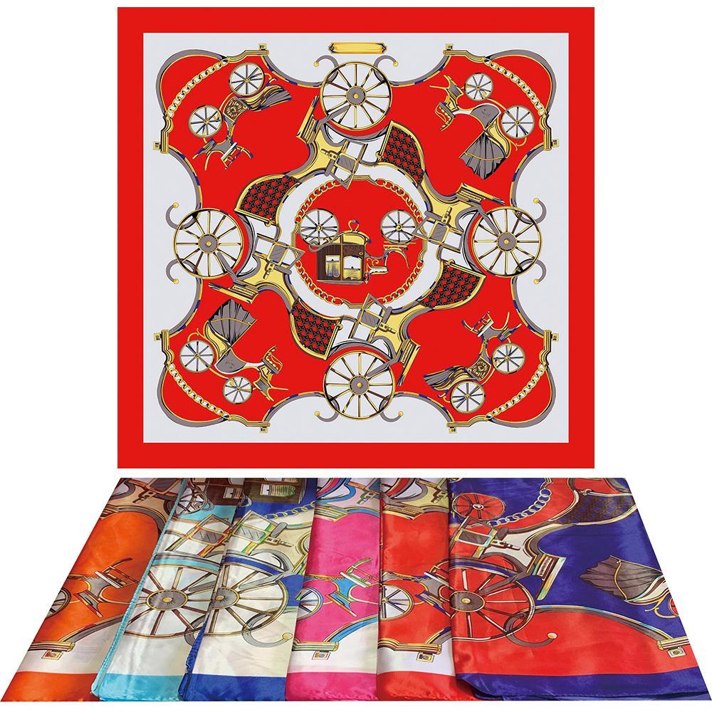 Satin Silky Scarf 35" X 35"