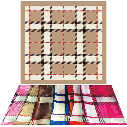 Satin Silky Scarf 35" X 35"