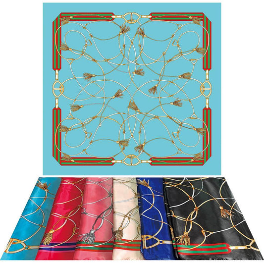 Satin Silky Scarf 35" X 35"