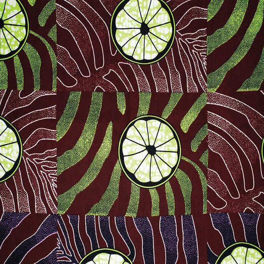 African Pattern Long Scarf 71" X 22"