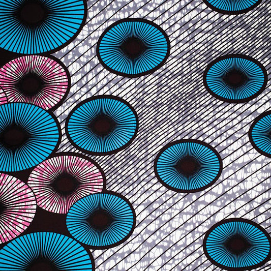 African Pattern Long Scarf 71" X 22"