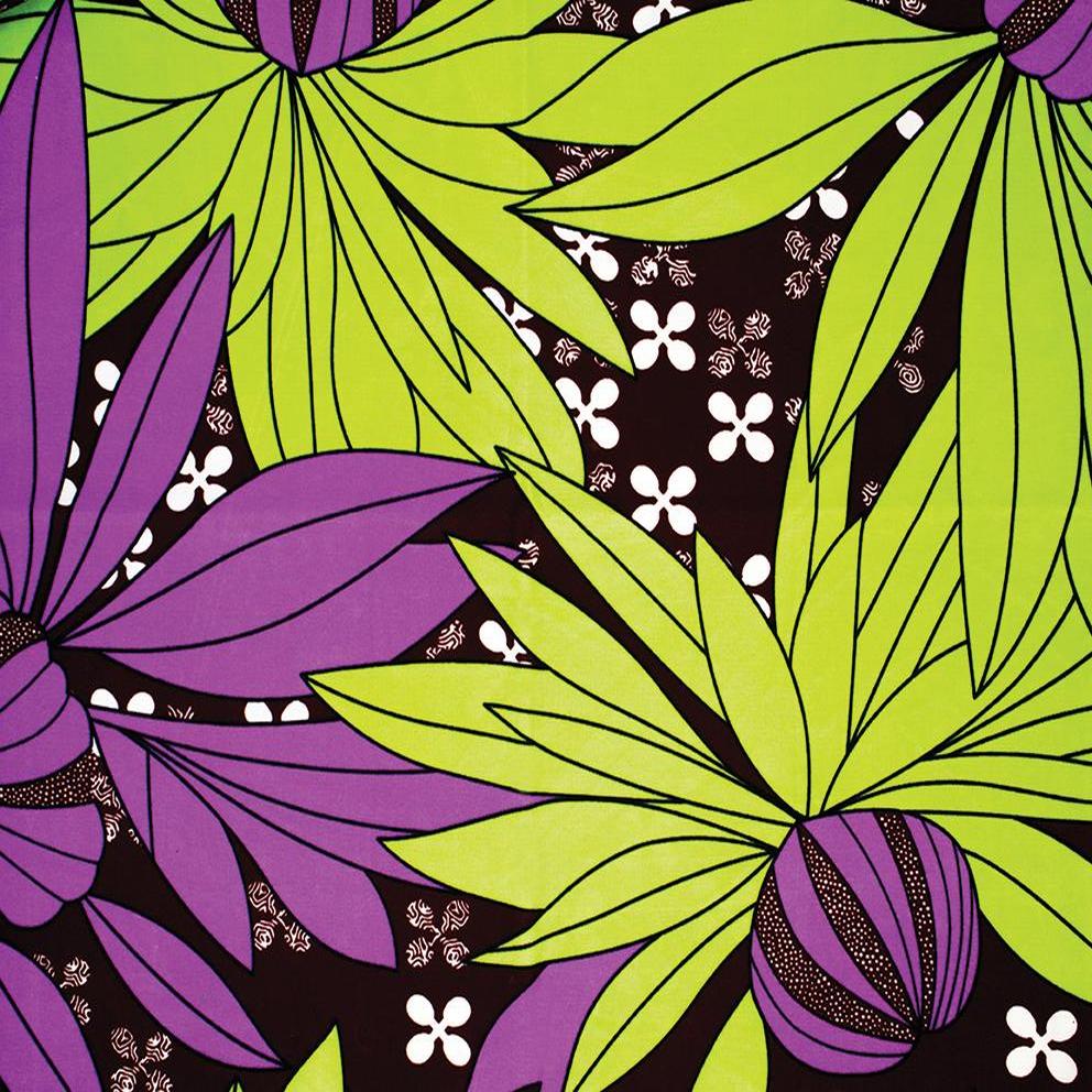 African Pattern Long Scarf 71" X 22"