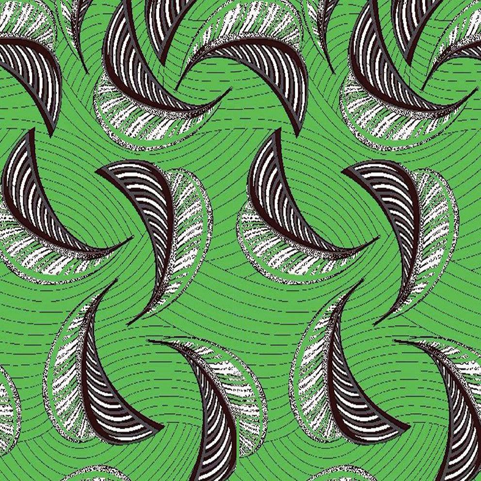 African Pattern Long Scarf 71" X 22"