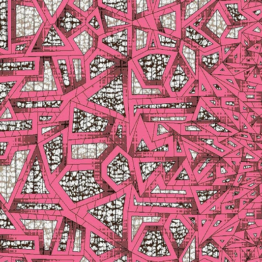 African Pattern Long Scarf 71" X 22"