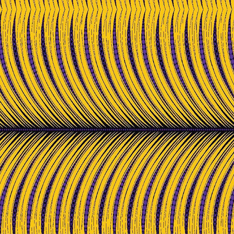 African Pattern Long Scarf 71" X 22"