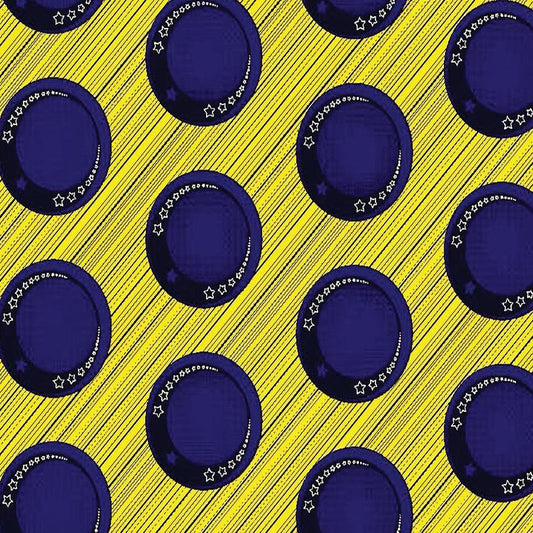 African Pattern Long Scarf 71" X 22"