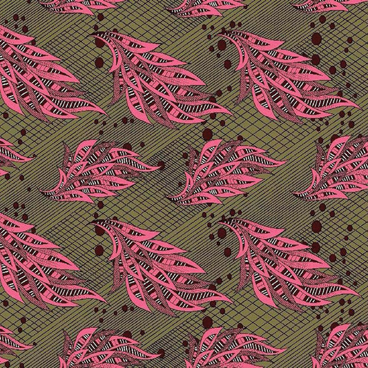 African Pattern Long Scarf 71" X 22"