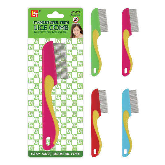 20Mm Stainless Steel Teeth Lice Comb With Handle