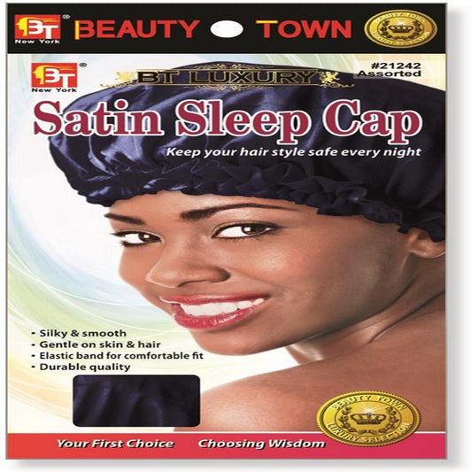 Satin Sleep Cap Assorted Color