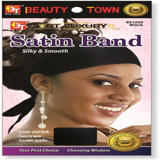 Satin Band Black