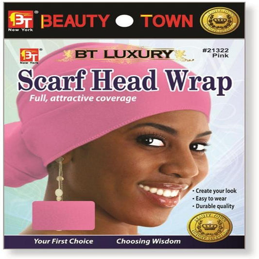 Scarf Head Wrap Pink