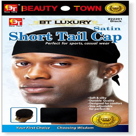 Satin Short Tail Black