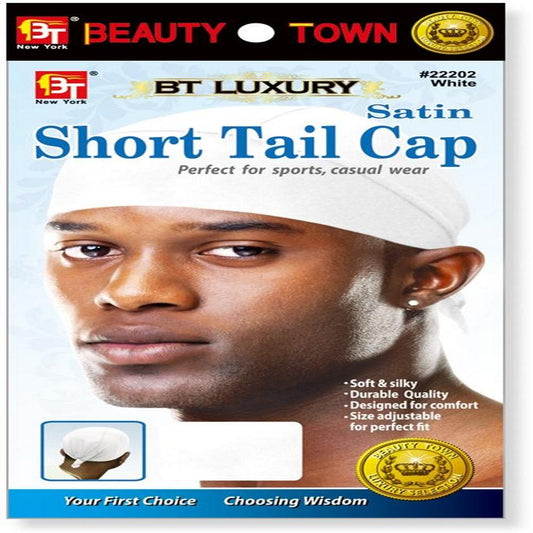 Satin Short Tail White