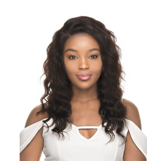 360 All-Around Pandora Human Hair Wig,Dark Brown